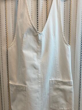 WE THE FREE WHITE DENIM FREE PEOPLE SKIRTALL SIZE SMALL
